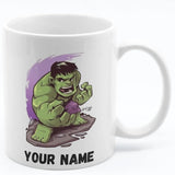 Personalized Hulk-Themed Ceramic Mug 350 ml