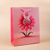 Googli Eyes Fun Characters Paper Bag Set of 4 Large