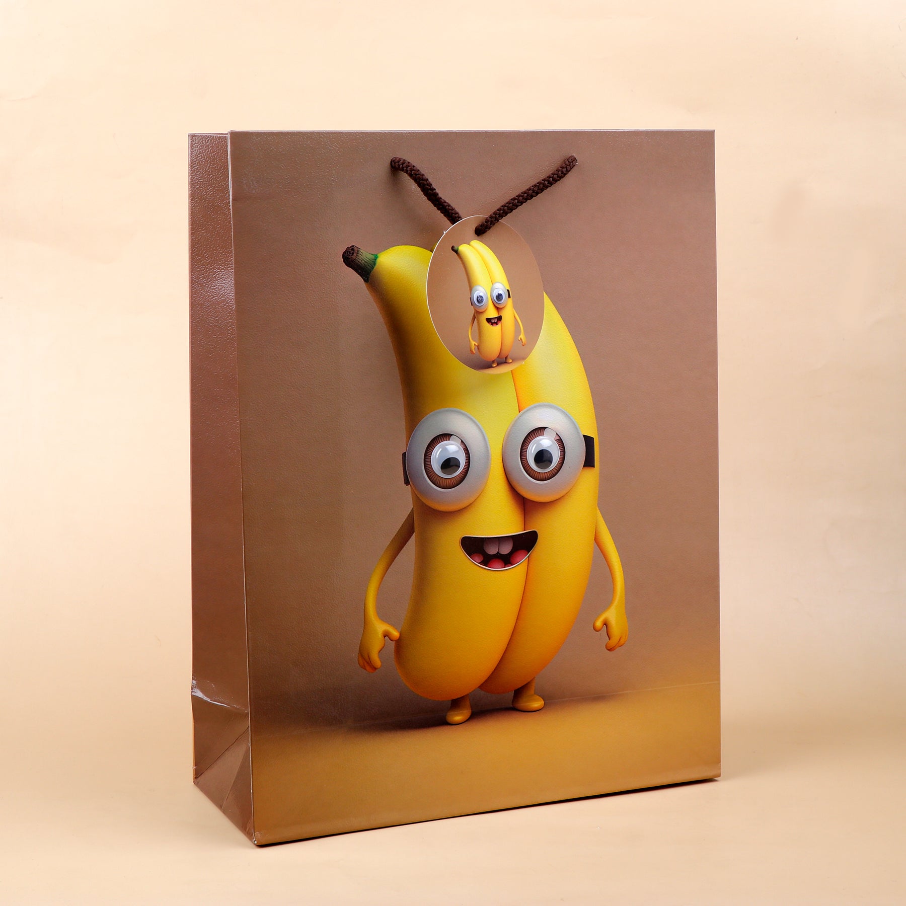 Googli Eyes Fun Characters Paper Bag Set of 4 Large