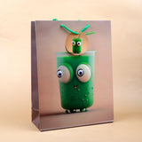 Googli Eyes Quirky Characters Paper Bag Set of 4 Large