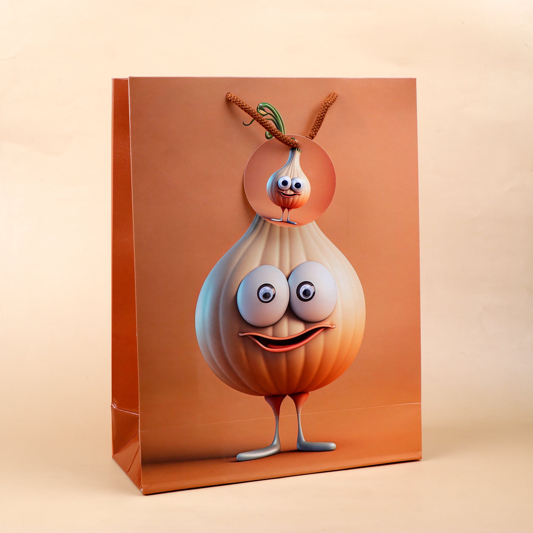 Googli Eyes Quirky Characters Paper Bag Set of 4 Large