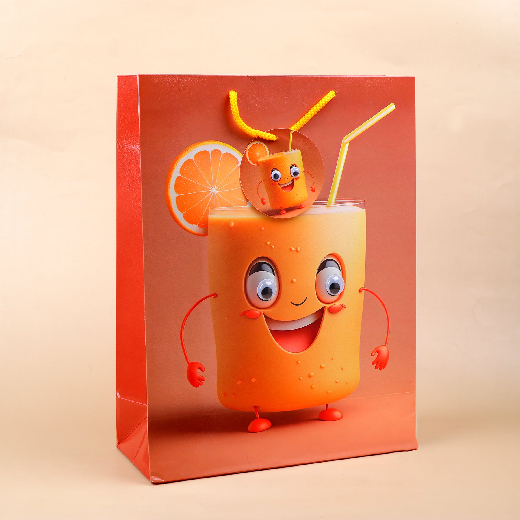 Googli Eyes Quirky Characters Paper Bag Set of 4 Large
