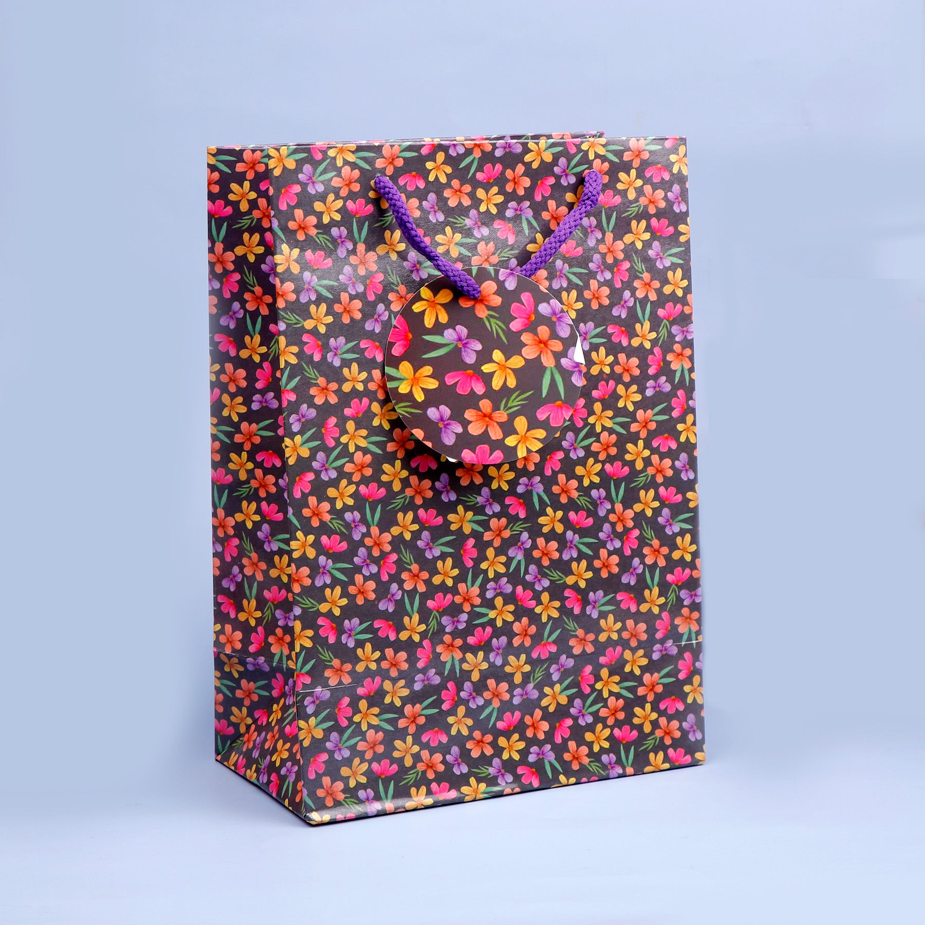 Little Flowers Print Paper Bags Pack of 3 (S/M/L)