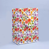 Beautiful Floral Print Paper Bags Pack of 3 (S/M/L)
