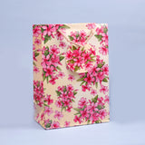 Pink Blooms Print Paper Bags Pack of 3 (S/M/L)