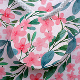 Pink Flowers Print Paper Bags Pack of 3 (S/M/L)