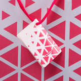 Abstract Triangle Print Paper Bags Pack of 3 (S/M/L)