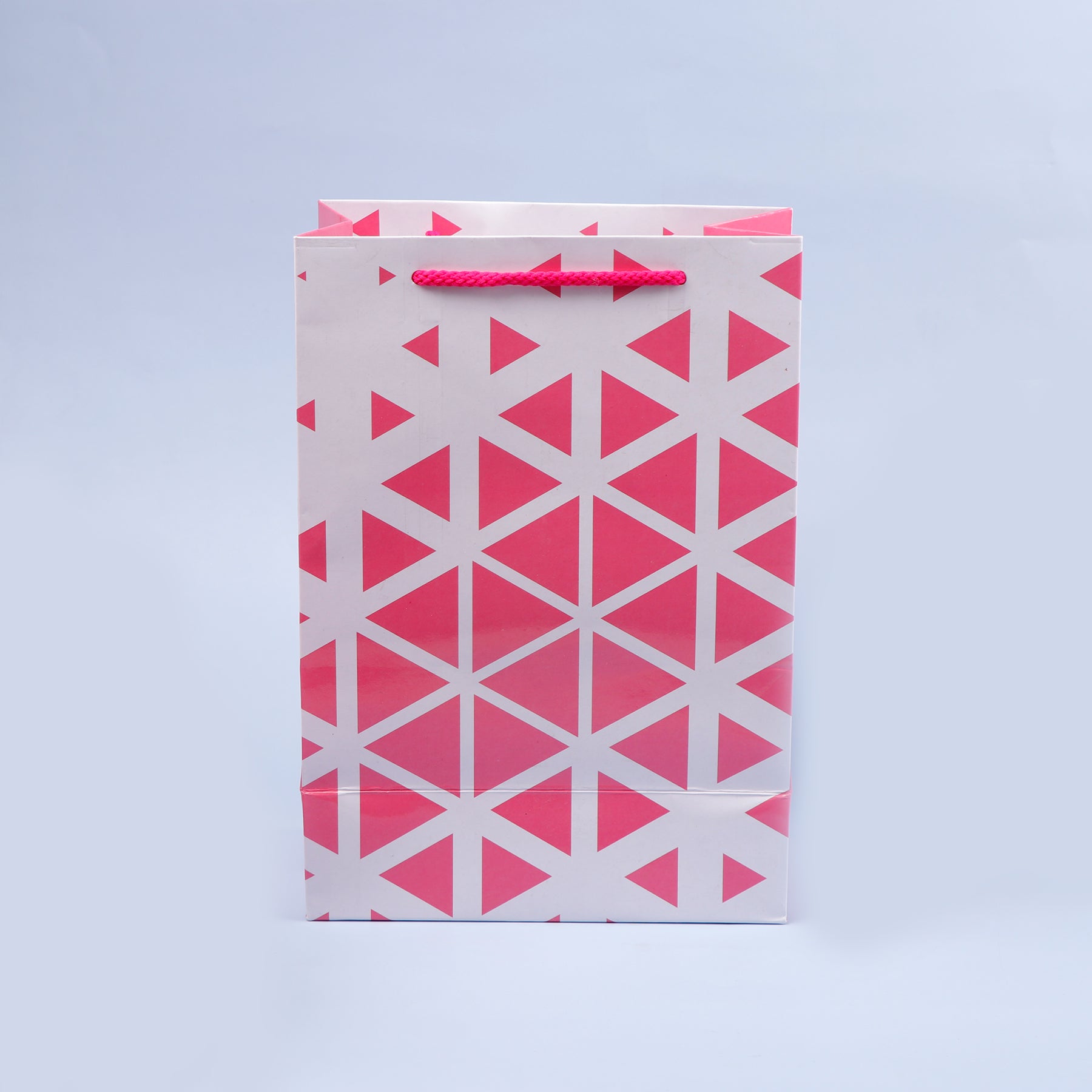 Abstract Triangle Print Paper Bags Pack of 3 (S/M/L)