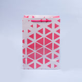 Abstract Triangle Print Paper Bags Pack of 3 (S/M/L)