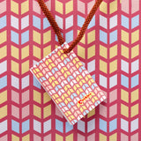Abstract Linear Print Paper Bags Pack of 3 (S/M/L)