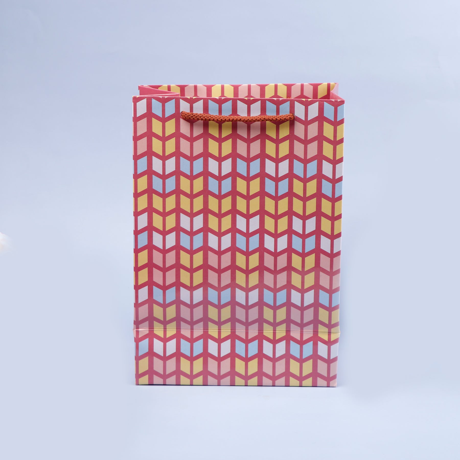 Abstract Linear Print Paper Bags Pack of 3 (S/M/L)