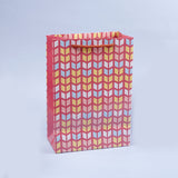 Abstract Linear Print Paper Bags Pack of 3 (S/M/L)