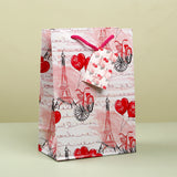 Love In Paris Print Paper Bags Pack of 3 (S/M/L)
