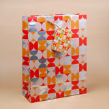 Abstract Shapes Print Paper Bags Pack of 3 (S/M/L)