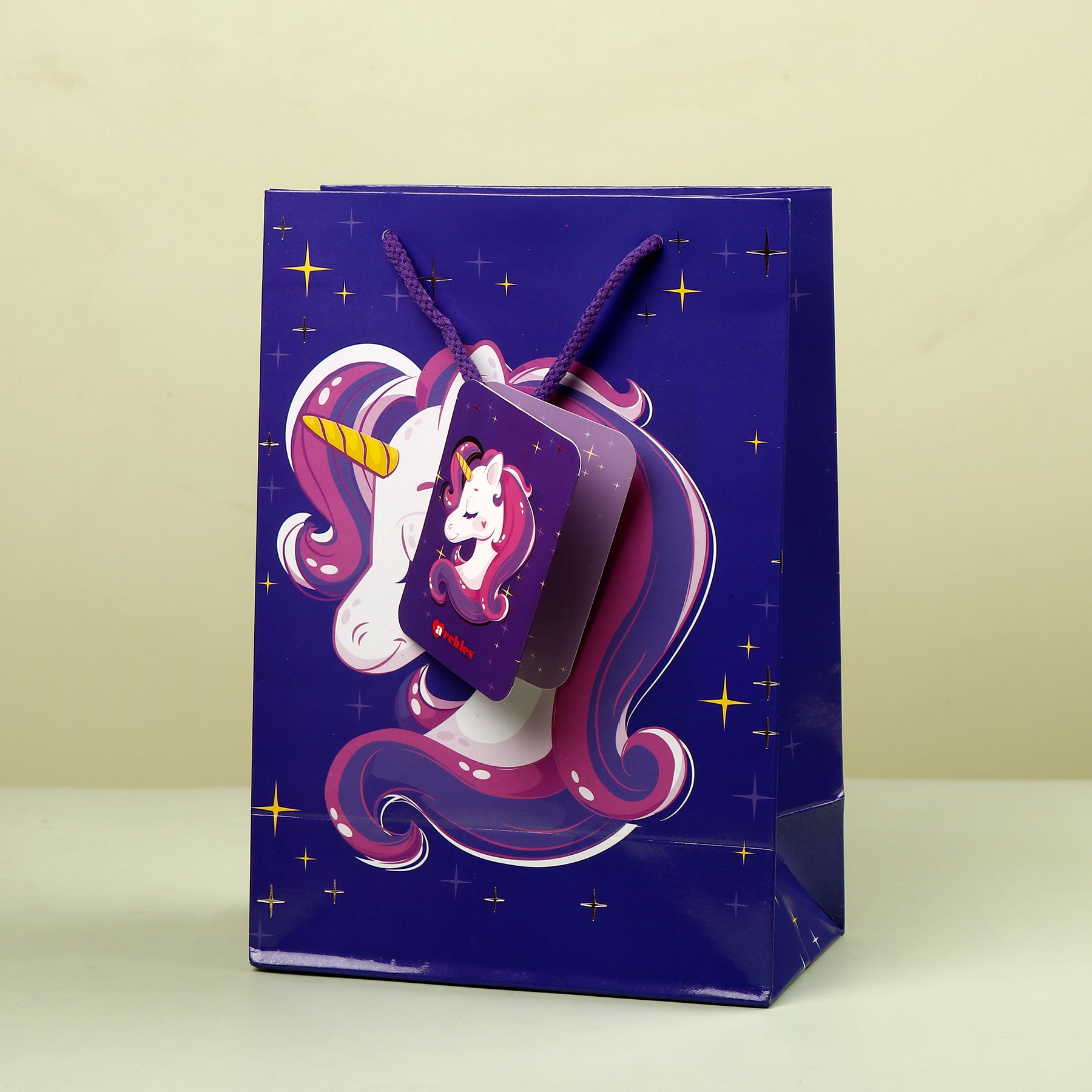 Dreamy Pony Print Paper Bags Pack of 3 (S/M/L)