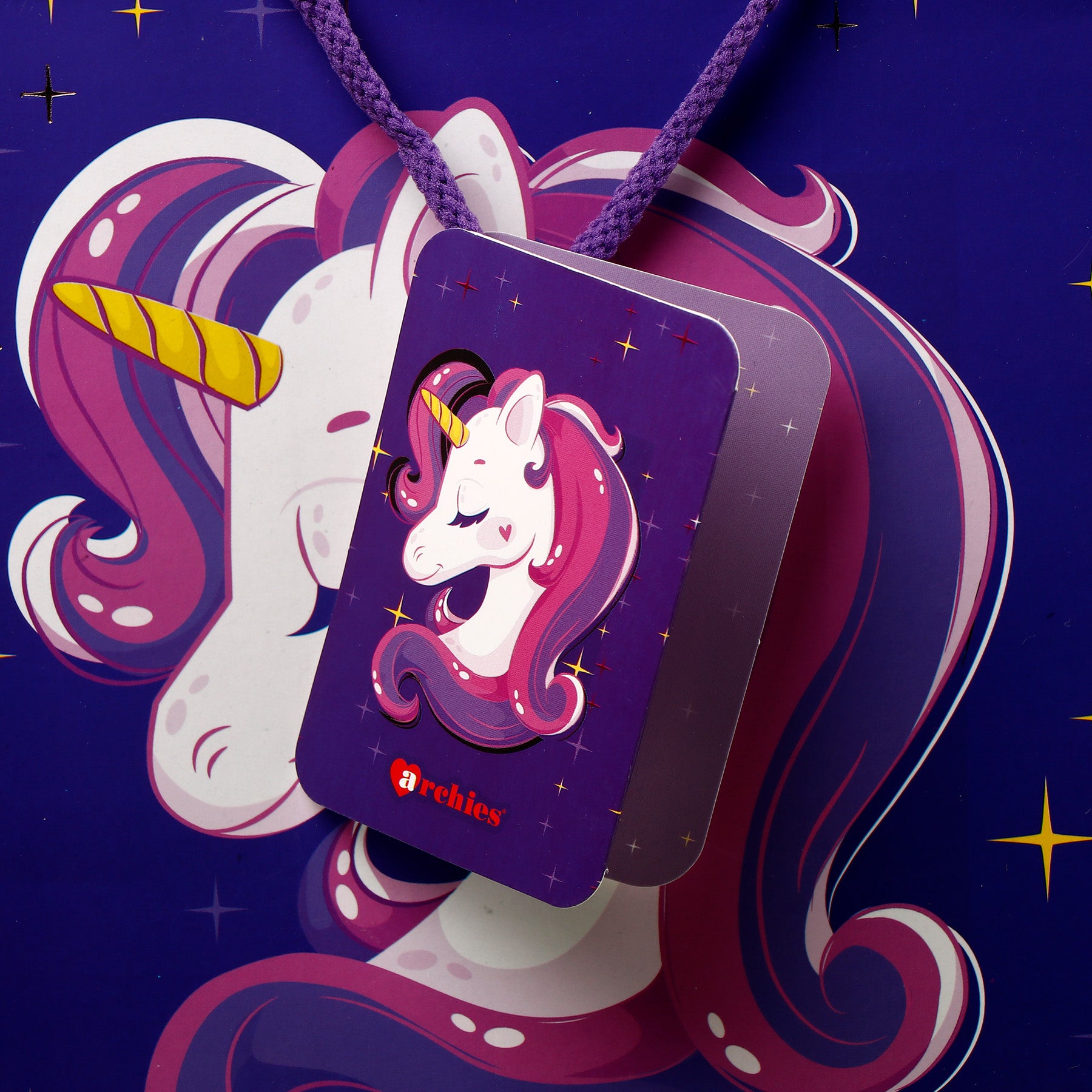 Dreamy Pony Print Paper Bags Pack of 3 (S/M/L)