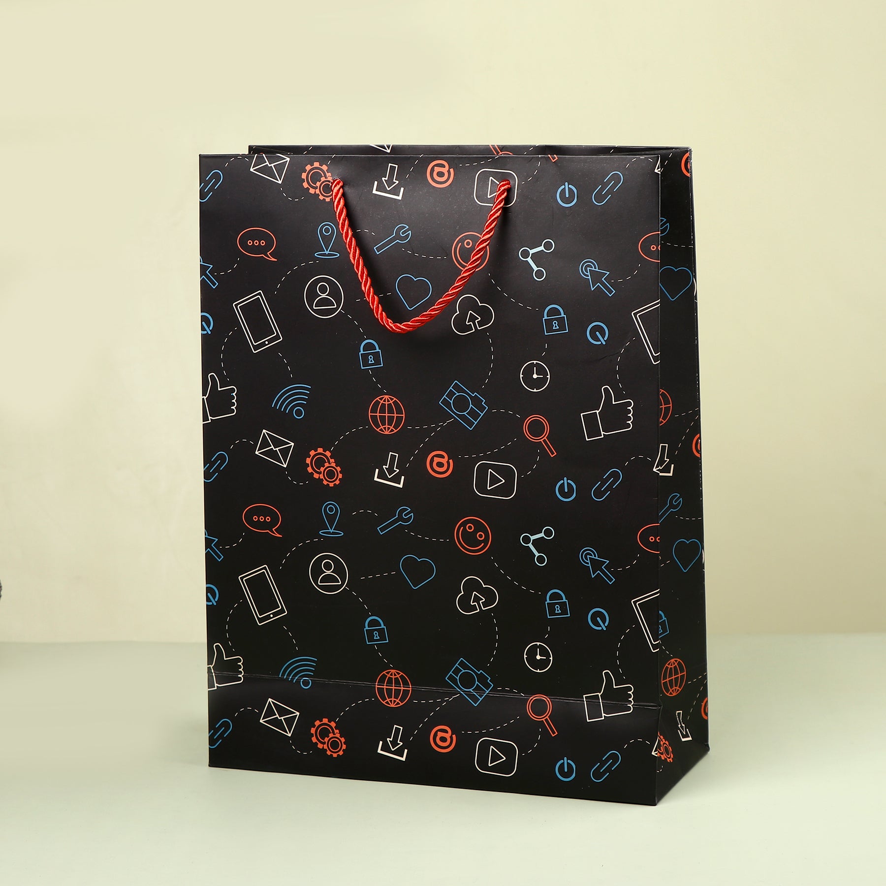 Teck Graphics Print Paper Bags Pack of 3 (S/M/L)