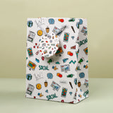 Social Media Print Paper Bags Pack of 3 (S/M/L)