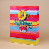 Happy Birthday Print Paper Bags Pack of 3 (S/M/L)