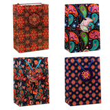 Assorted Designer Paper Bags Pack of 4 Smal