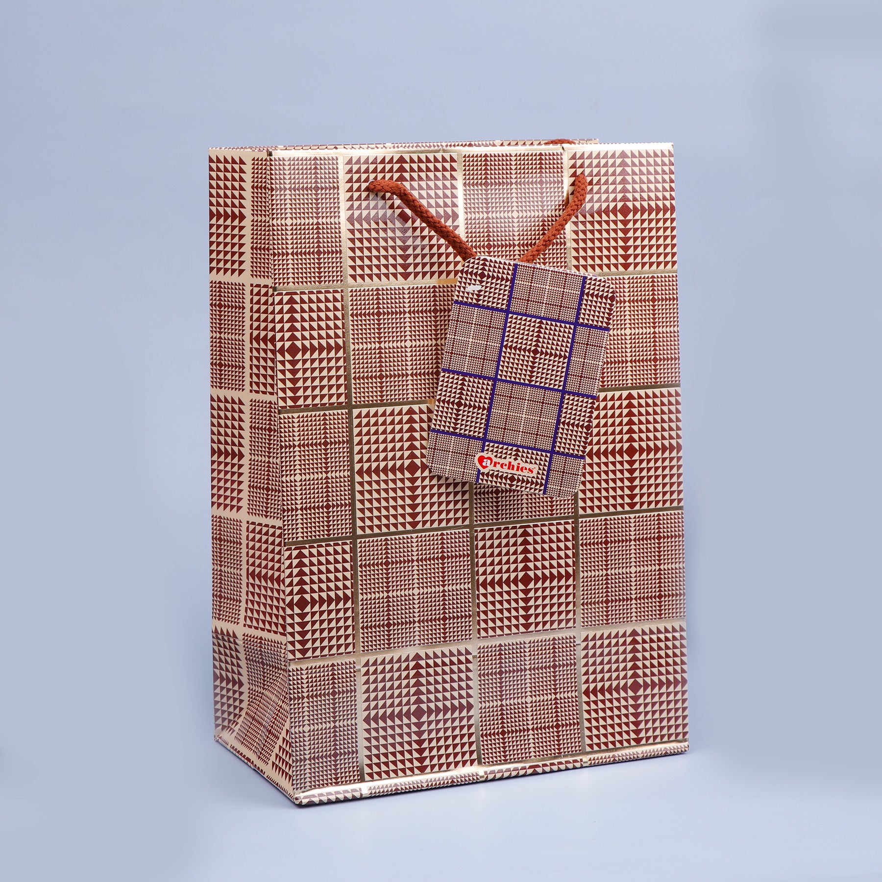 Assorted Printed Paper Bags Pack of 4 Large