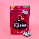 Romantic Teddy Bear with Hershey Kisses and Greeting Card