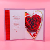 Sweetheart Teddy Bear with Hershey Kisses and Greeting Card