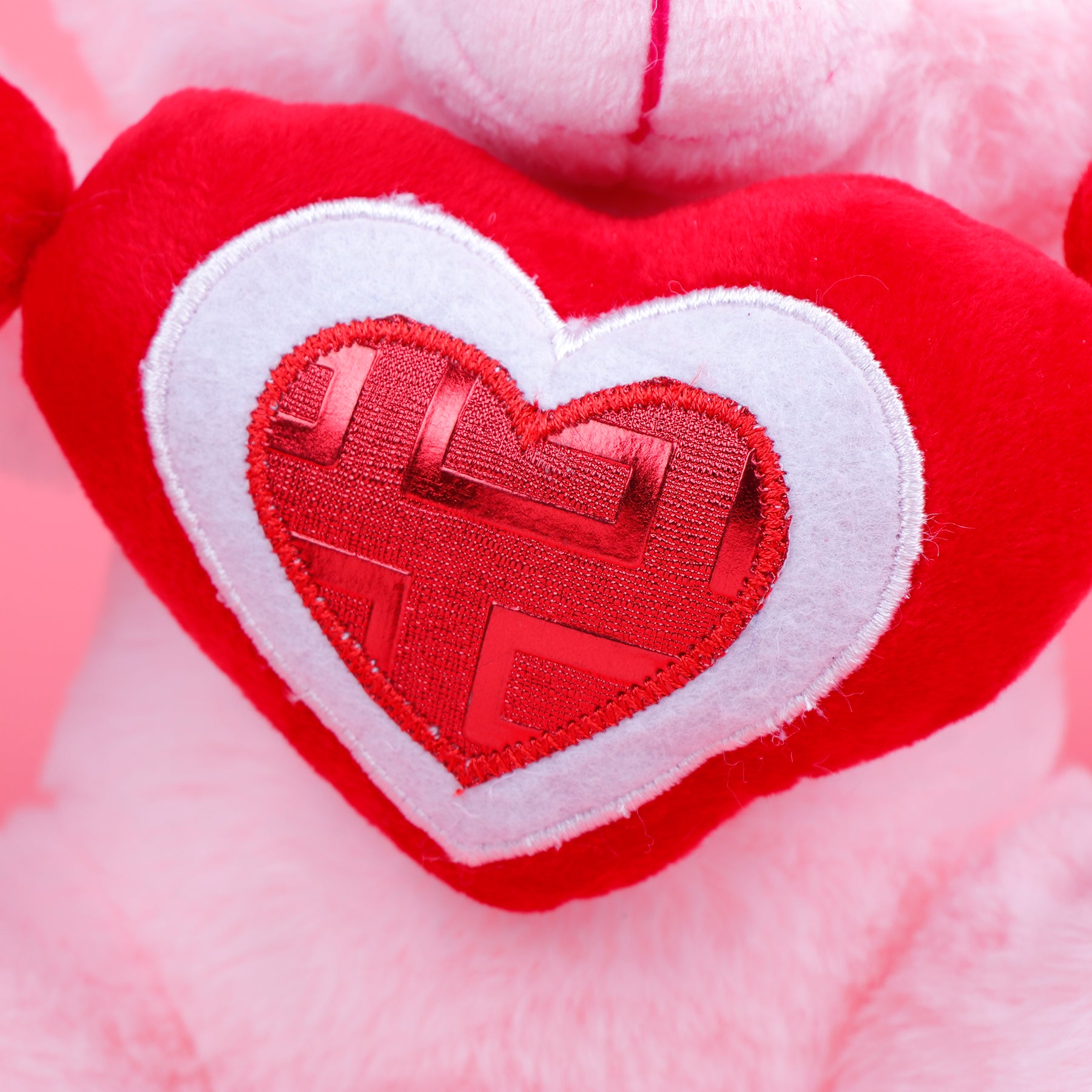 Triple Heart Teddy Bear with Ferrero Rocher and Greeting Card
