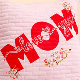 Pink Cushion with Tassels With Ferrero Rocher
