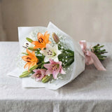 Vibrant Asiatic Lily Bouquet