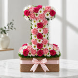 White Daisy, Pink Rose & Carnation Mixed Bouquet