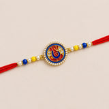 Ganesha Rakhi with Gulabjamun 1Kg | Divine Rakhi Sweet Gift Hamper