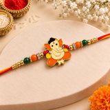 Bal Ganesha Kids Rakhi with Soan Papdi | Festive Rakhi Sweet Gift for Children