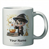 Personalized Wizard Name Mug for Kids