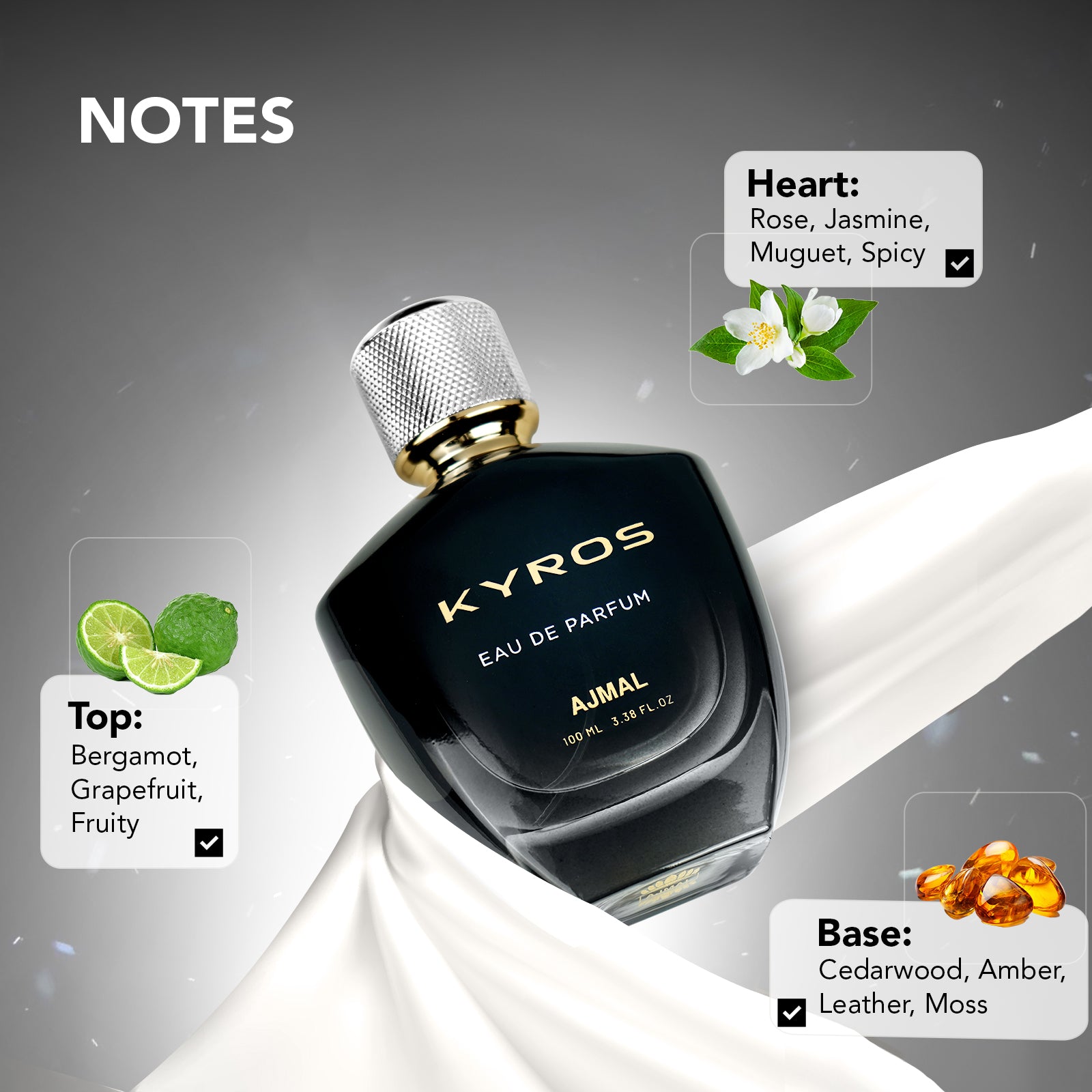Ajmal Kyros Eau De Parfum 100ML