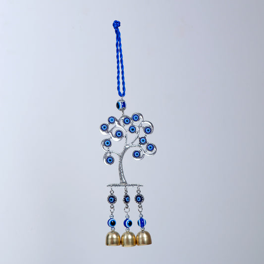 Beautiful Silver Evil Eye Hanging