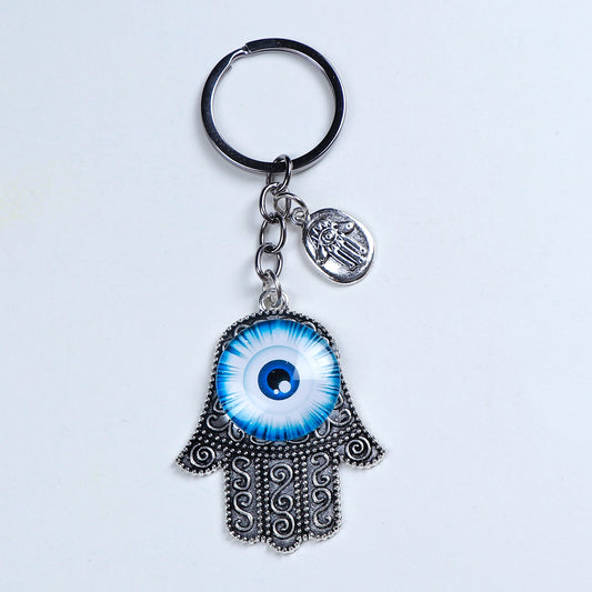 Divine Hand Evil Eye Keychain
