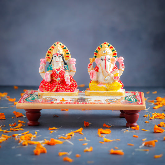 Divine Lakhmi Ganesha Idol