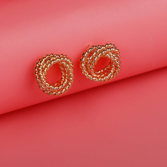 Golden Studs Earing