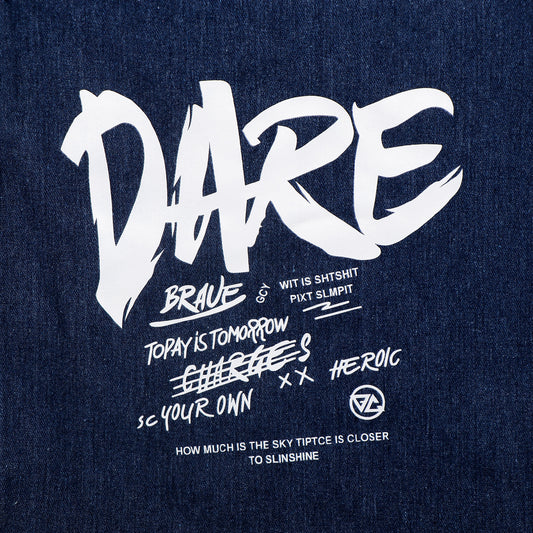 Dare Quoted Tote Bag