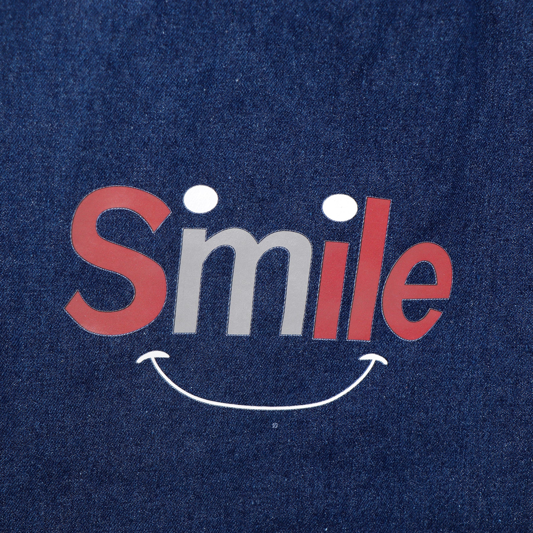 Smile Quoted Tote Bag