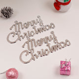 Christmas Pink and Silver Hanging Ornaments