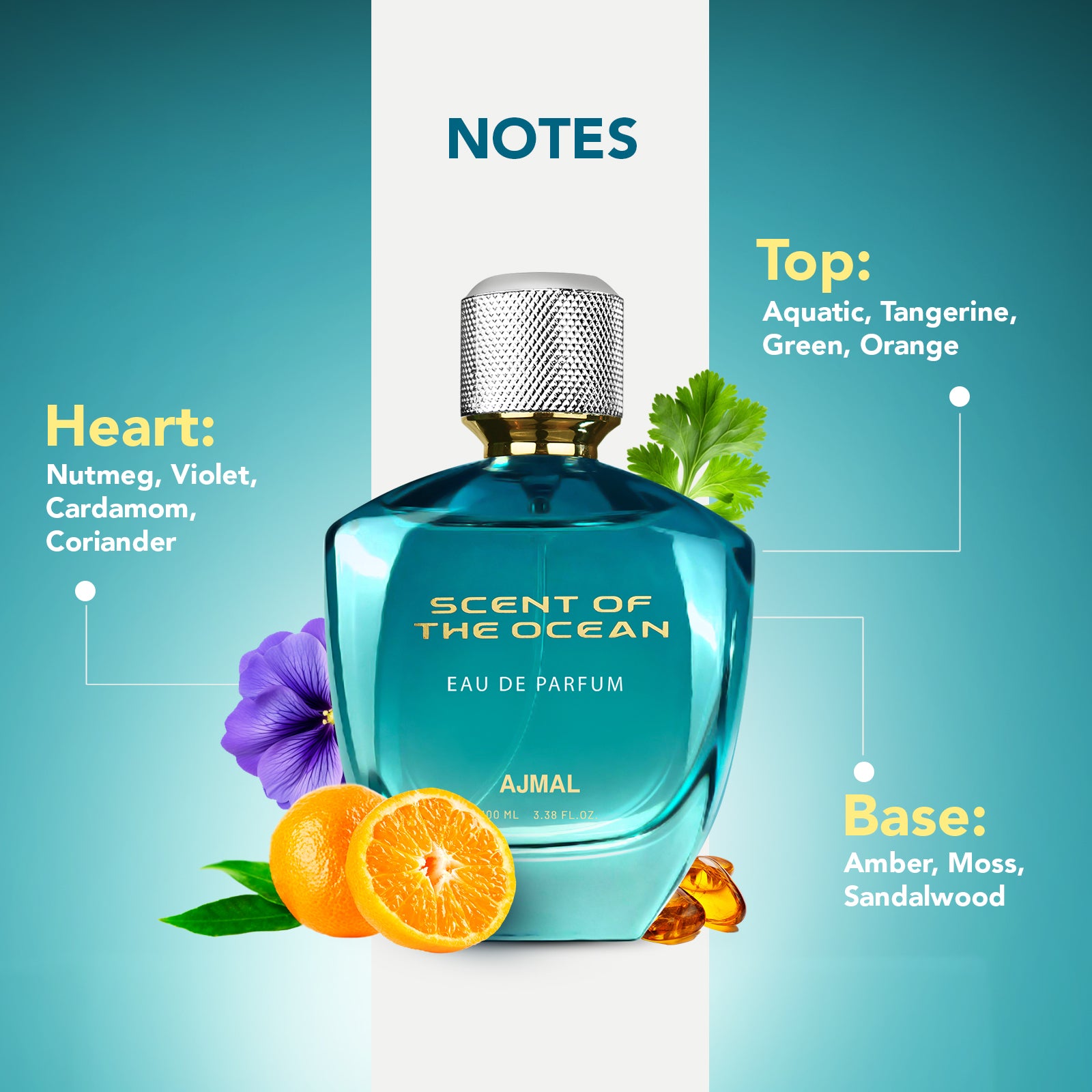 Ajmal Scent Of The Ocean Eau De Parfum 100ML