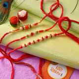 Set Of 3 Beaded Rakhi
