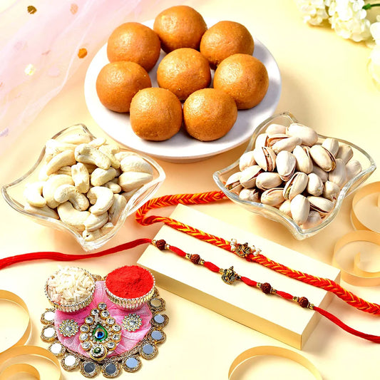 Classic Rakhi Sweet and Nut Delight