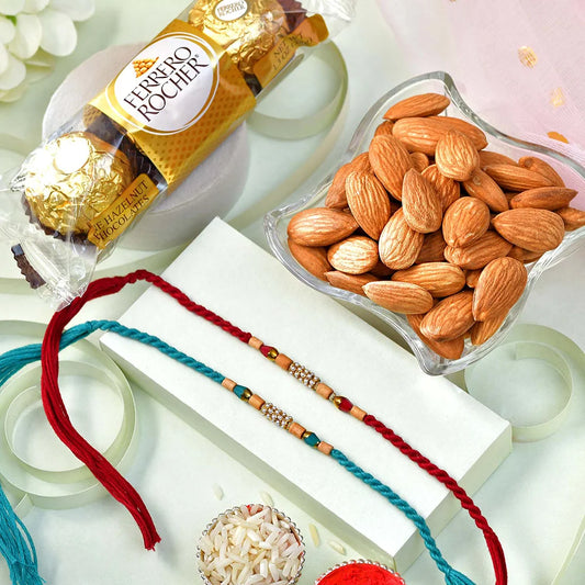 Festive Rakhi Duo Delight