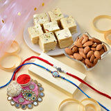 Twin Rakhi Soan Papdi Combo