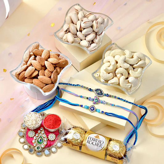 Grand Rakhi Trio Choco Delight