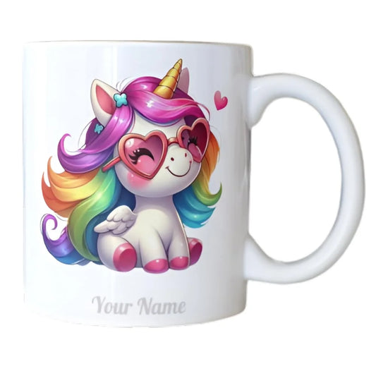 Personalized Unicorn Coffee Mug with Name