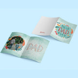 Amazing Father's Day Personalised Greeting Card
